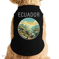 Ecuador Scenery Art Deco Doggie Tank thumb 0