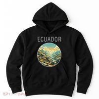 Ecuador Scenery Art Deco Hoodie thumb 0