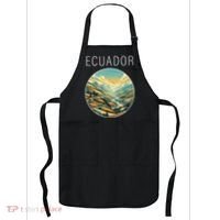 Ecuador Scenery Art Deco Apron thumb 0