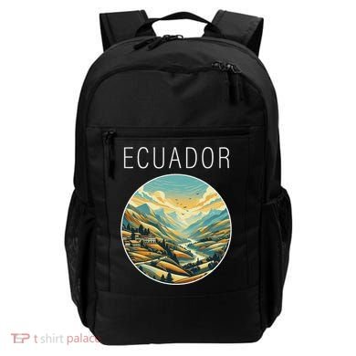 Ecuador Scenery Art Deco Backpack