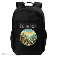 Ecuador Scenery Art Deco Backpack thumb 0
