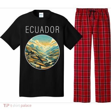 Ecuador Scenery Art Deco Pajama Set