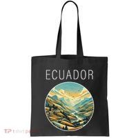 Ecuador Scenery Art Deco Tote Bag thumb 0