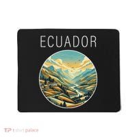 Ecuador Scenery Art Deco Mousepad thumb 0