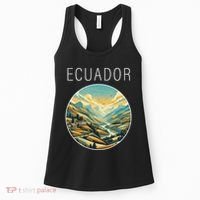 Ecuador Scenery Art Deco Women's Tank Top thumb 0