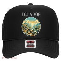 Ecuador Scenery Art Deco Hat thumb 0