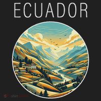 Ecuador Scenery Art Deco Hat thumb 2