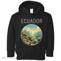 Ecuador Scenery Art Deco Toddler Hoodie thumb 0