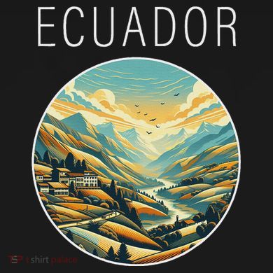 Ecuador Scenery Art Deco Toddler Hoodie