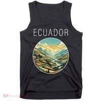 Ecuador Scenery Art Deco Tank Top thumb 0