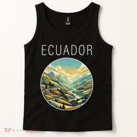 Ecuador Scenery Art Deco Tank Top thumb 2