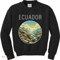 Ecuador Scenery Art Deco Kids Sweatshirt thumb 0