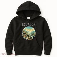Ecuador Scenery Art Deco Kids Hoodie thumb 0