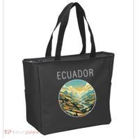 Ecuador Scenery Art Deco Tote Bag thumb 2