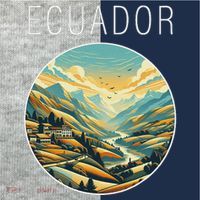 Ecuador Scenery Art Deco Kids Colorblock Raglan Jersey thumb 2