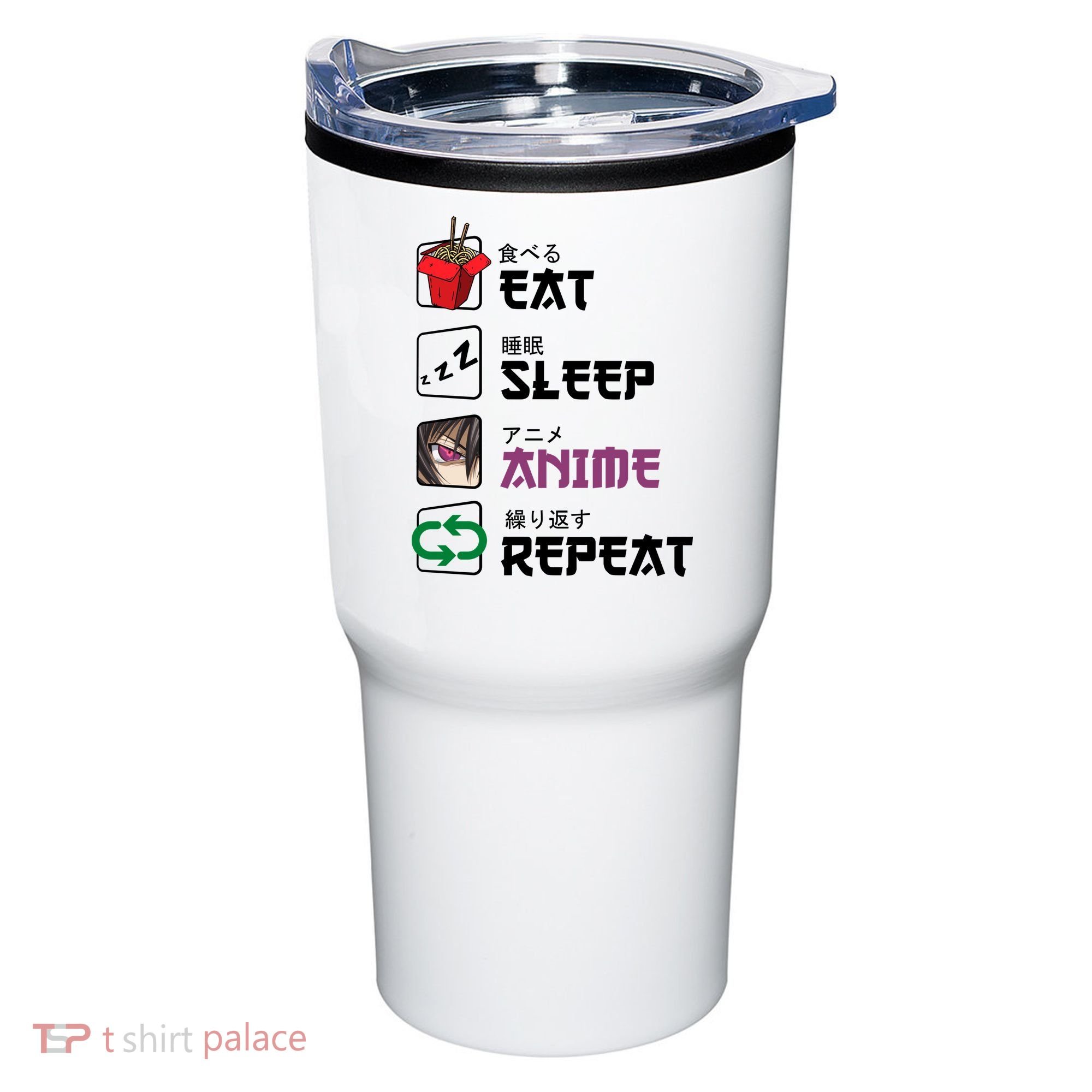 Eat Sleep Anime Repeat Tumbler