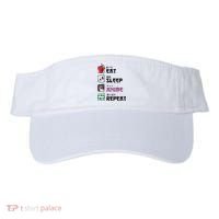 Eat Sleep Anime Repeat Visor thumb 0