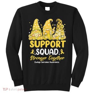 Ewings Sarcoma Awareness Gnomies Support Squad Sweatshirt