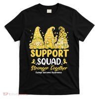 Ewings Sarcoma Awareness Gnomies Support Squad T-Shirt thumb 0