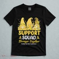Ewings Sarcoma Awareness Gnomies Support Squad T-Shirt thumb 5