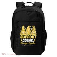 Ewings Sarcoma Awareness Gnomies Support Squad Backpack thumb 0