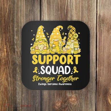 Ewings Sarcoma Awareness Gnomies Support Squad Coaster