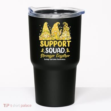 Ewings Sarcoma Awareness Gnomies Support Squad Tumbler