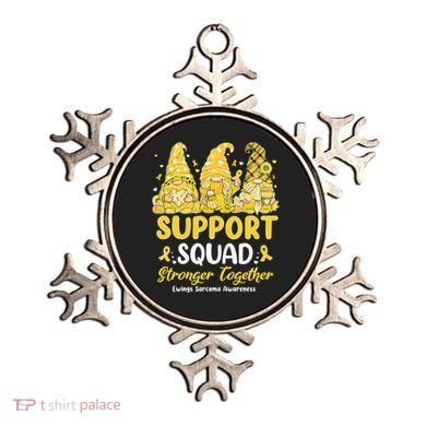 Ewings Sarcoma Awareness Gnomies Support Squad Ornament