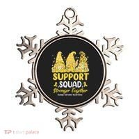 Ewings Sarcoma Awareness Gnomies Support Squad Ornament thumb 0