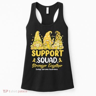 Ewings Sarcoma Awareness Gnomies Support Squad Women's Tank Top
