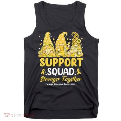 Ewings Sarcoma Awareness Gnomies Support Squad Tank Top