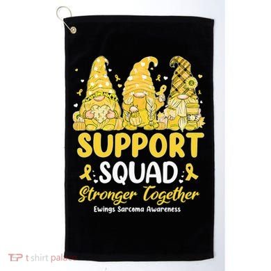 Ewings Sarcoma Awareness Gnomies Support Squad Golf Towel