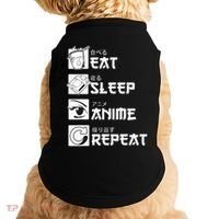 Eat Sleep Anime Repeat Manga Doggie Tank thumb 0