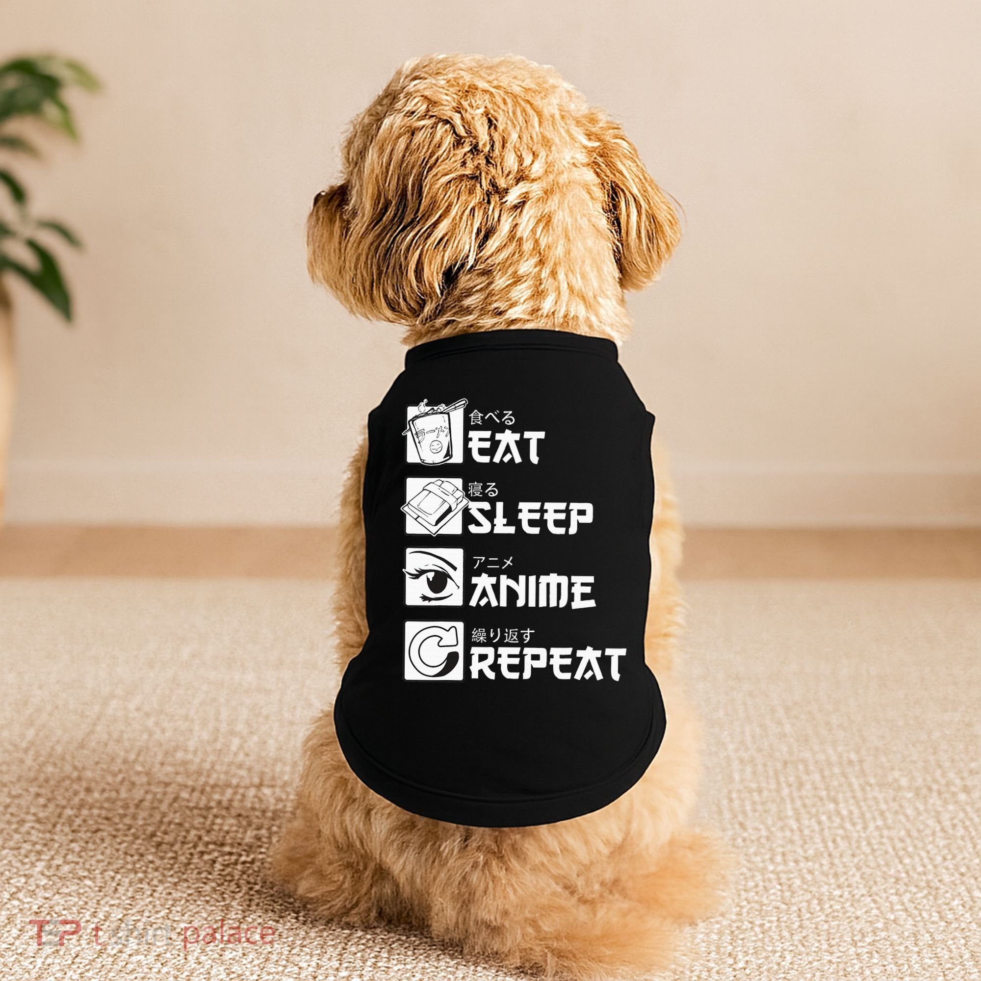 Eat Sleep Anime Repeat Manga Doggie Tank