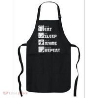 Eat Sleep Anime Repeat Manga Apron thumb 0