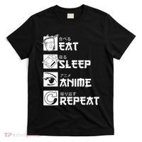 Eat Sleep Anime Repeat Manga T-Shirt thumb 0
