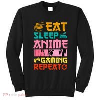 Eat Sleep Anime Gaming Repeat Kawaii Otaku Anime Manga Sweatshirt thumb 0