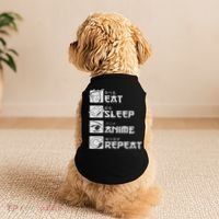 Eat Sleep Anime Repeat Manga S Women Doggie Tank thumb 2