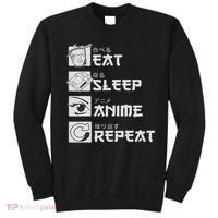 Eat Sleep Anime Repeat Manga S Women Sweatshirt thumb 0