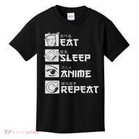 Eat Sleep Anime Repeat Manga S Women Kids T-Shirt thumb 0