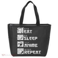 Eat Sleep Anime Repeat Manga S Women Tote Bag thumb 0