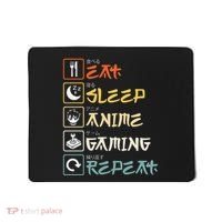 Eat Sleep Anime Gaming Repeat Gamer Gift Mousepad thumb 0