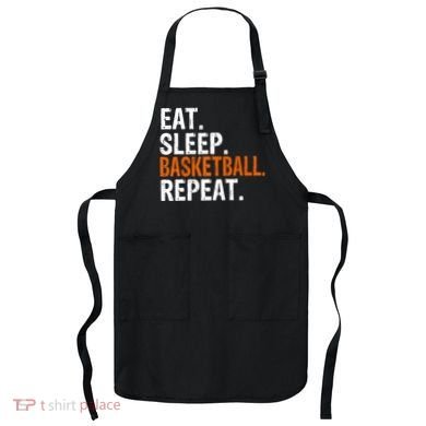 Eat Sleep Basketball Repeat Gift Apron