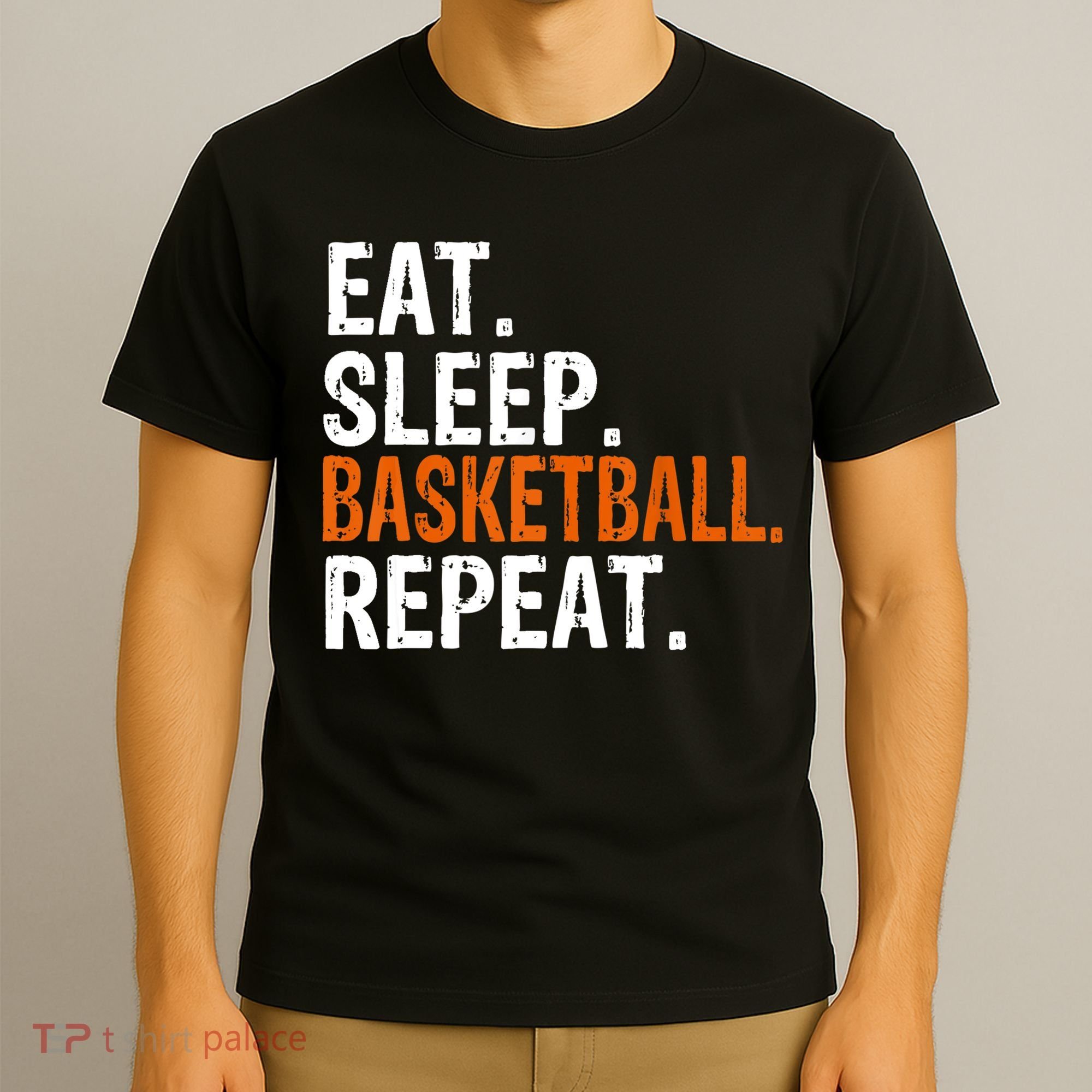 Eat Sleep Basketball Repeat Gift T-Shirt
