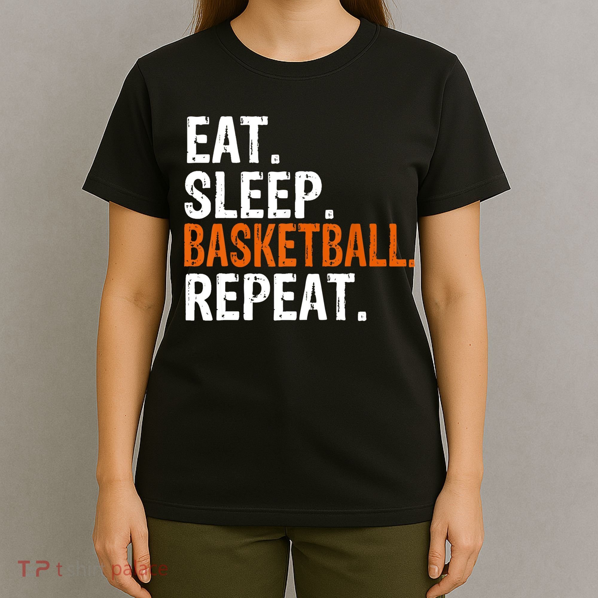 Eat Sleep Basketball Repeat Gift T-Shirt