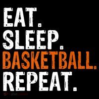 Eat Sleep Basketball Repeat Gift Women's Tank Top thumb 5