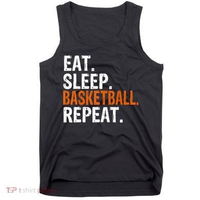 Eat Sleep Basketball Repeat Gift Tank Top