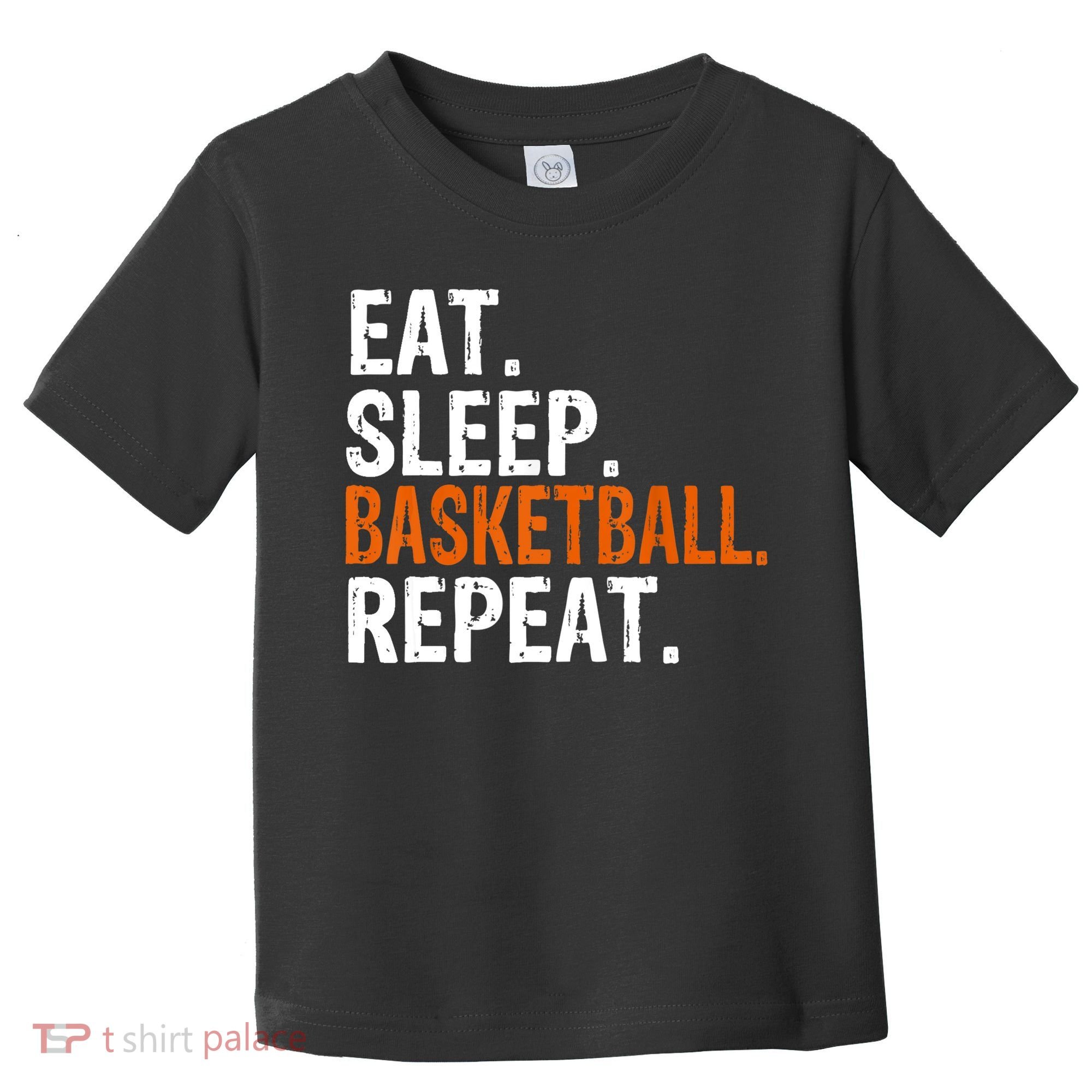 Eat Sleep Basketball Repeat Gift Toddler T-Shirt