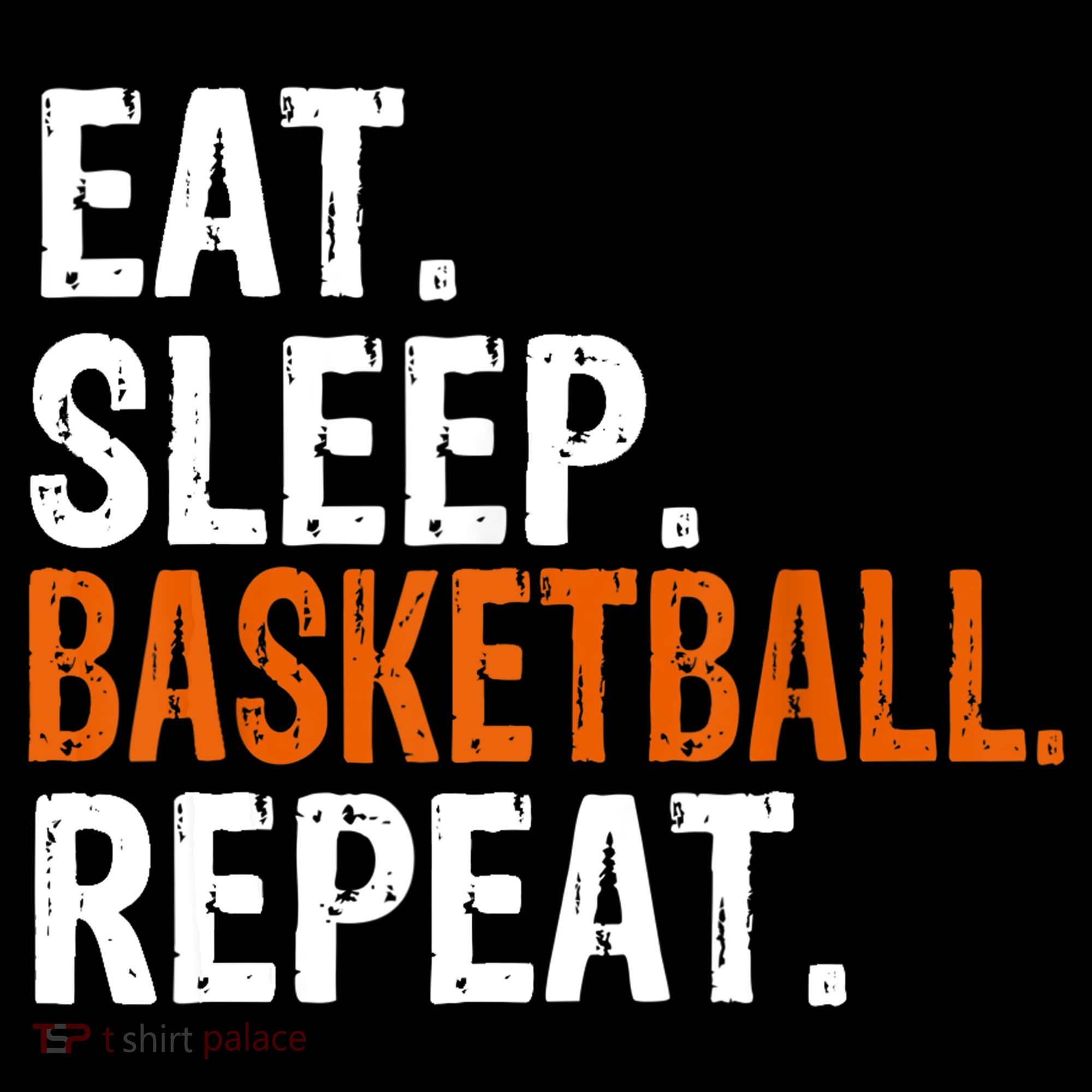 Eat Sleep Basketball Repeat Gift Toddler T-Shirt