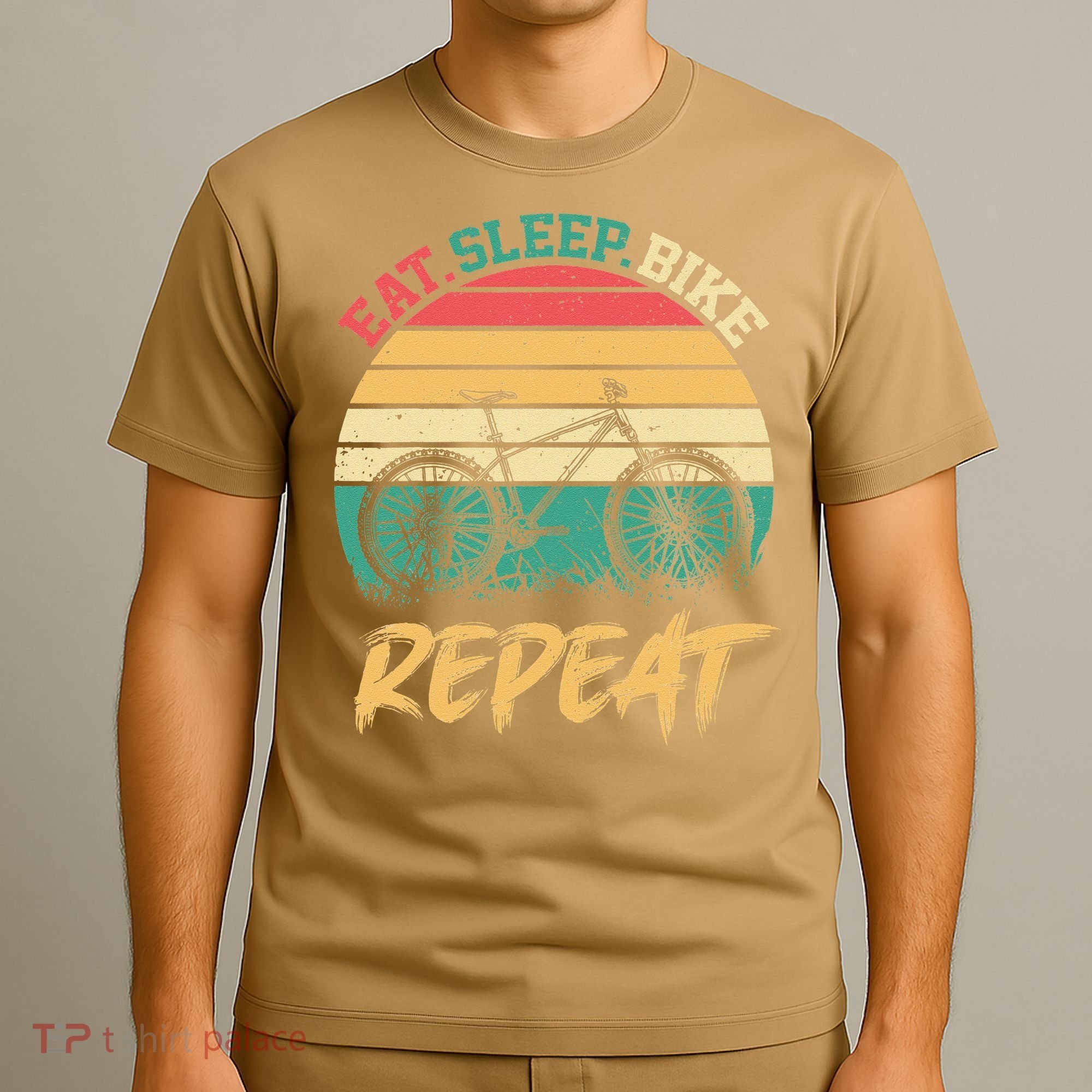 Eat Sleep Bike Repeat Cycling Cyclist Bicycling T-Shirt